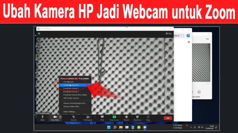 Cara Menghubungkan Kamera Ke Laptop Untuk Zoom Meeting Dengan Mudah Dan Jelas