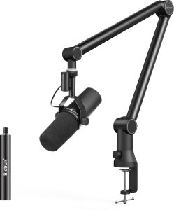 Panduan Memilih Boom Arm Terbaik Untuk Mikrofon Shure Sm7b Dalam Setup Podcast